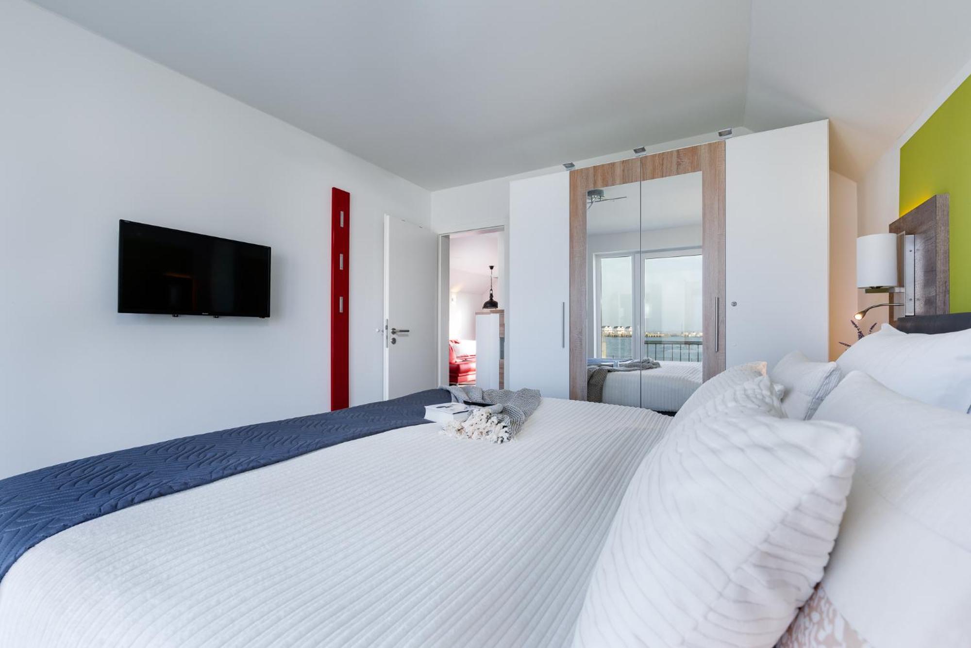 Fewo Kapitaen James Cook By Seeblick Ferien Oro, Wasserbett, E-Ladesaeule, 奥尔本尼兹 外观 照片