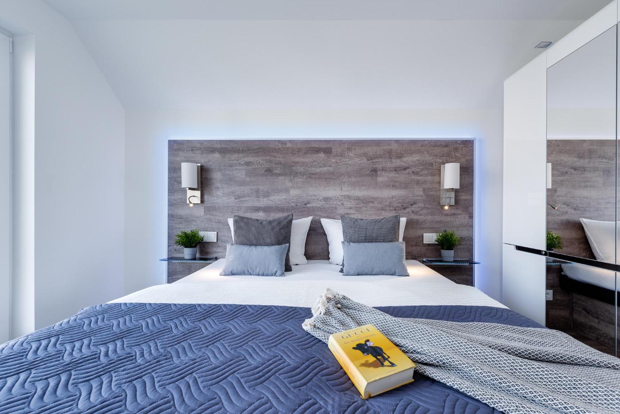 Fewo Kapitaen James Cook By Seeblick Ferien Oro, Wasserbett, E-Ladesaeule, 奥尔本尼兹 外观 照片